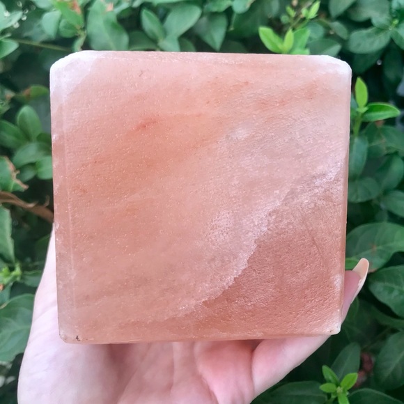 Pink Salt Candle Holder💕🧡 - Picture 3 of 5